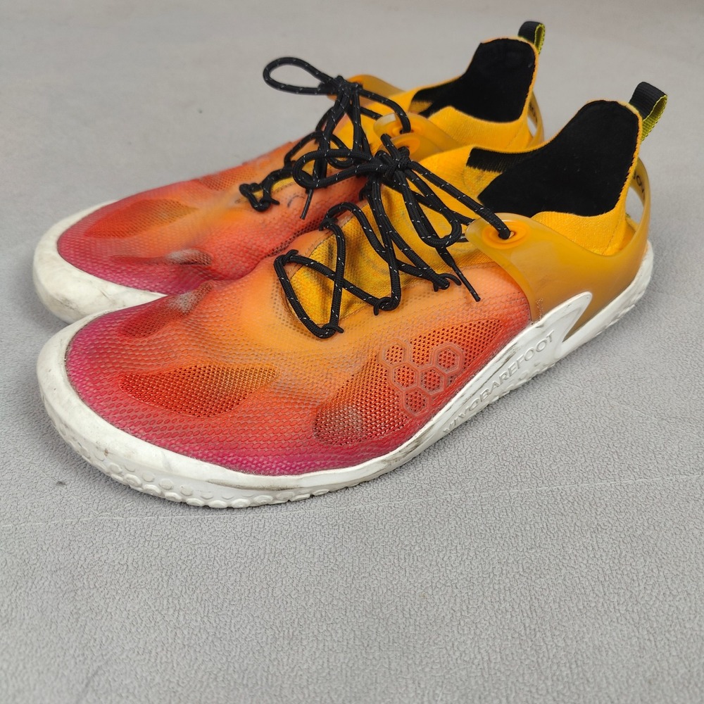 Vivobarefoot Motus Strength Barefoot Training Shoes Mens 13 Orange Pink Yellow‎ - Picture 5 of 11